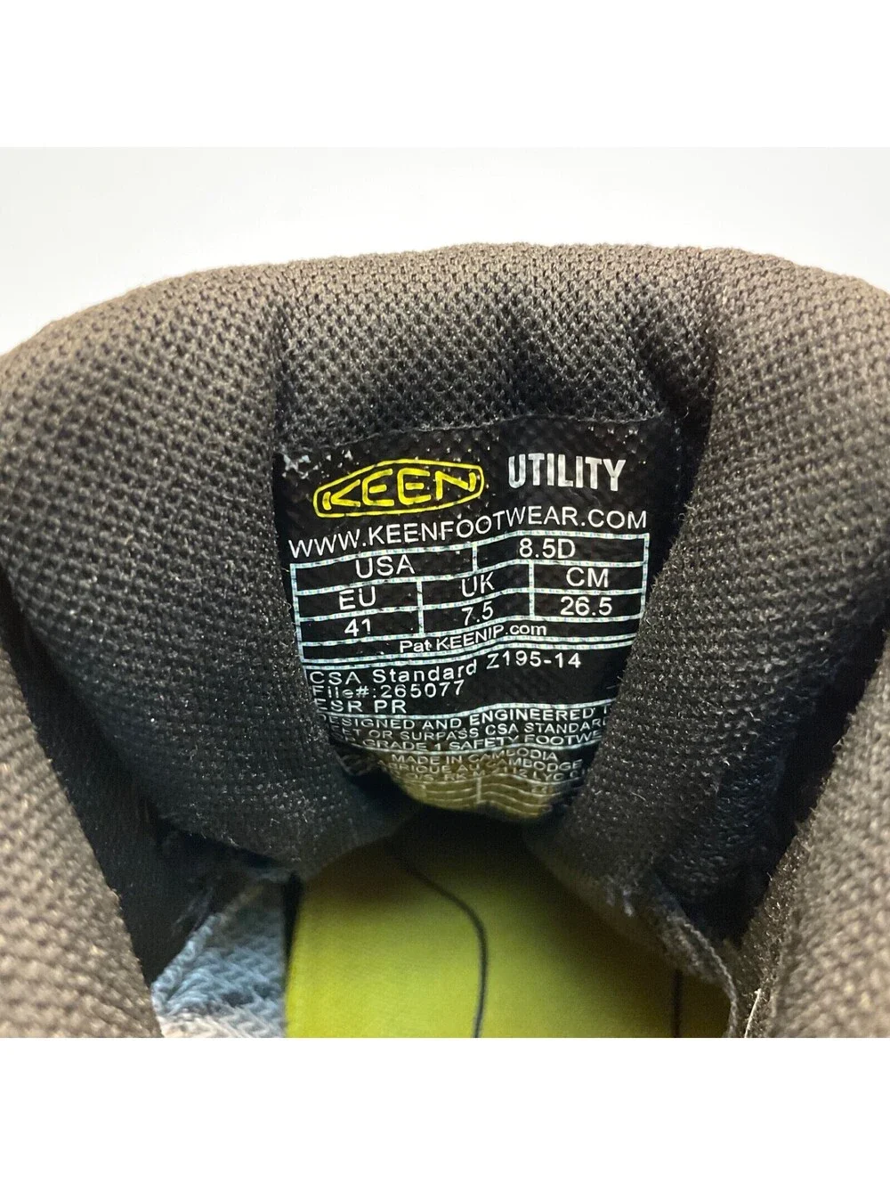 Keen used boots